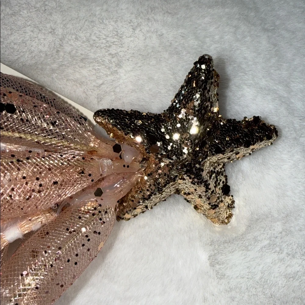 pink Glenda the good witch Christmas tree